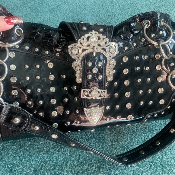 Purse .. Matching Wallet & Earrings - Picture 3 of 14